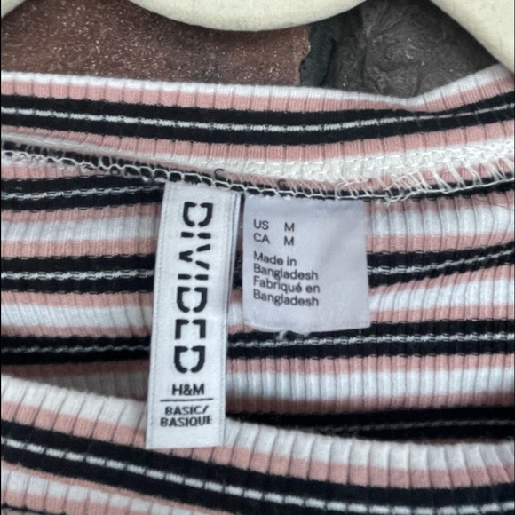 Divided cropped tee - Picture 2 of 2